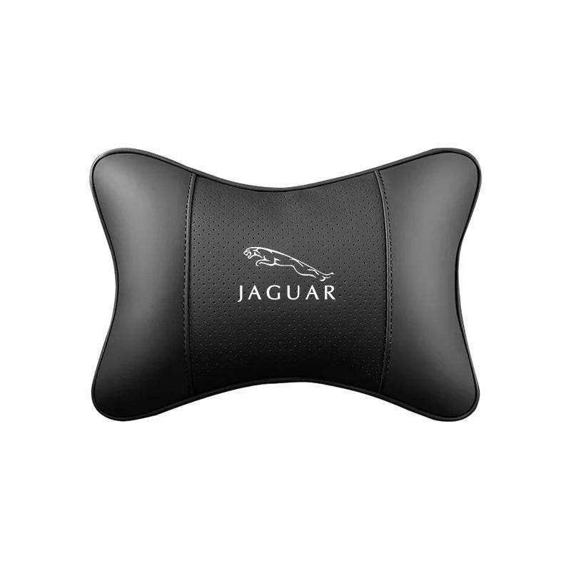 Jaguar Leather Neck Pillow