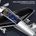 Solar Airplane Car Air Freshener – Dashboard Decoration