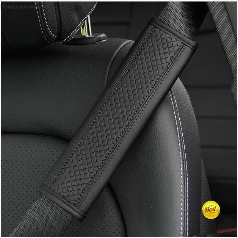 Leather Seat Belt Shoulder Pads
