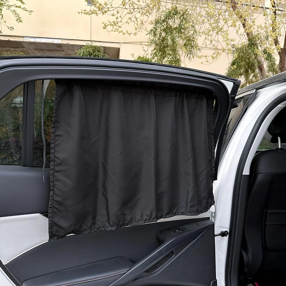 Car Side Window Sun Shade Curtains UV Protection Privacy Blind