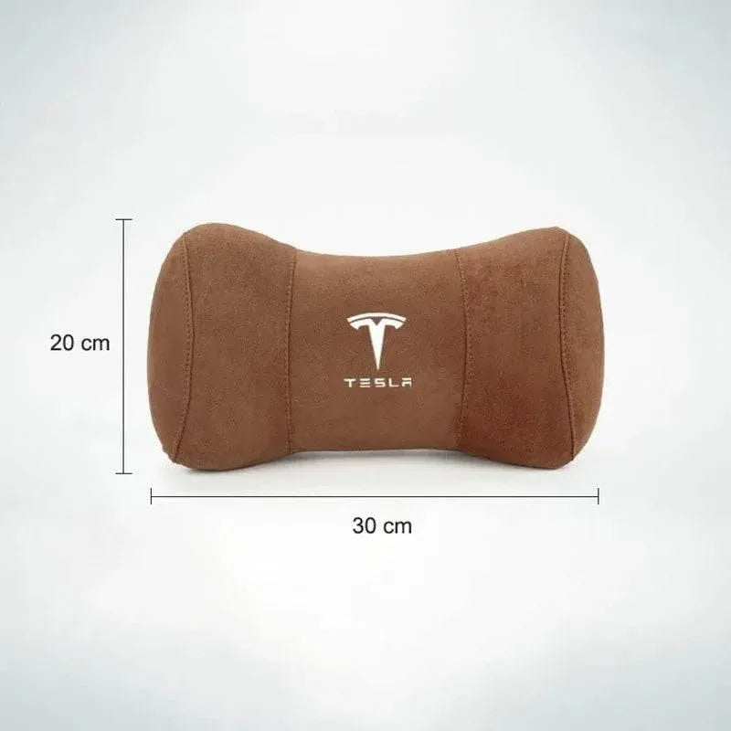 Tesla Suede Headrest Pillow