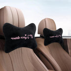 Hello Kitty Neck Support Pillow Auto Headrest Car Seat Cushion