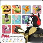 AutoPro DIY Perfume Pilot Bear Vent Clip Car Air Freshener Diffuser