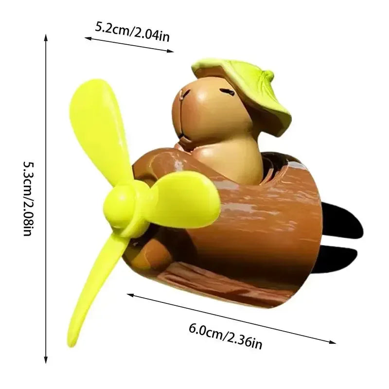 AutoScent Capybara Pilot Car Vent Aromatherapy Diffuser Air Freshener