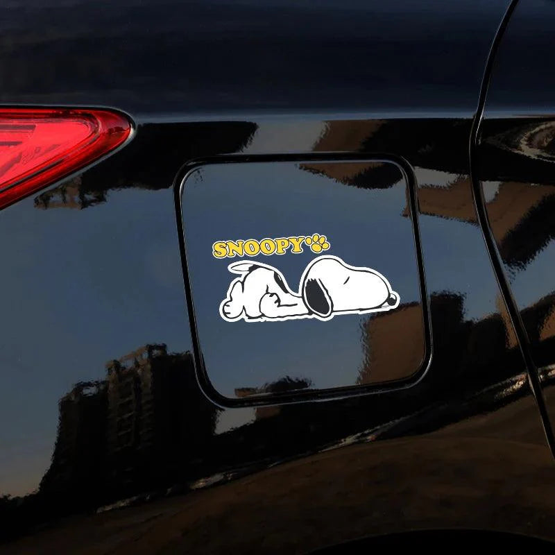 Waterproof Snoopy Car Stickers - Vinyl Decals for Auto Windows