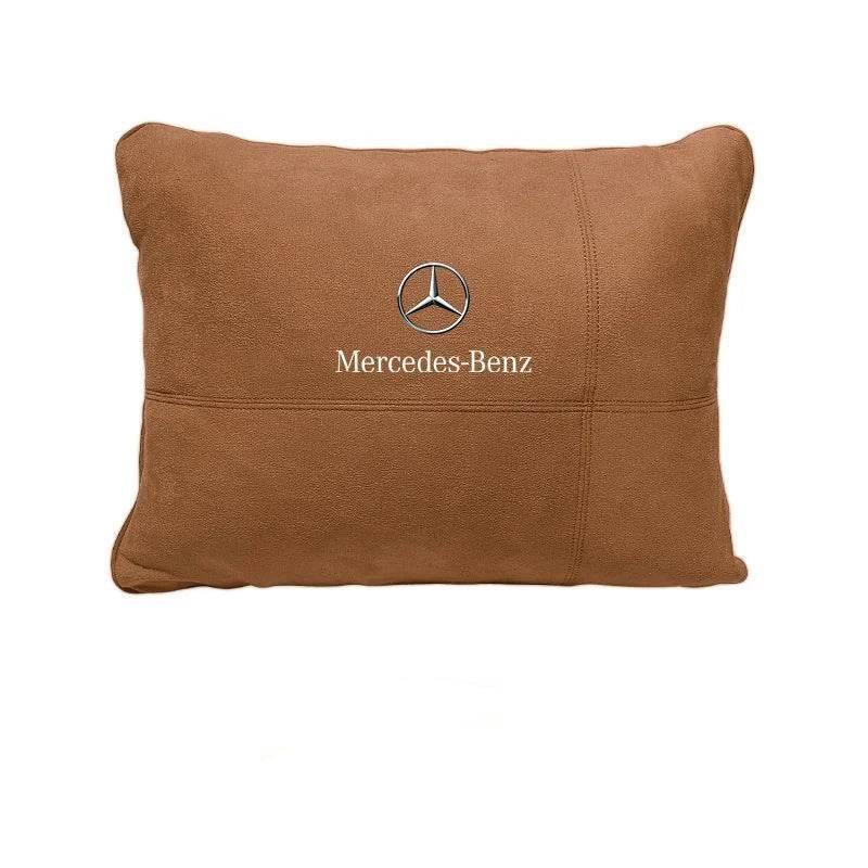 Mercedes Benz Neck Pillow & Lumbar Support Cushion