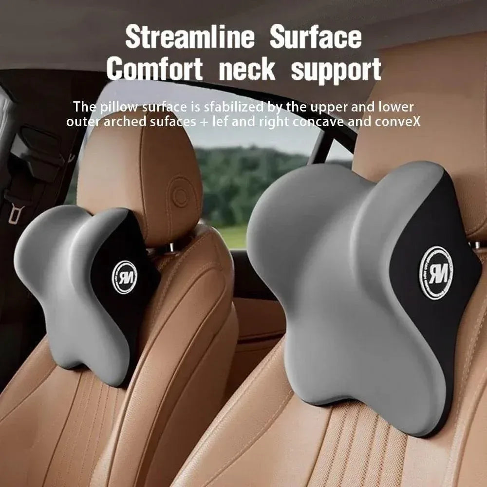 Car Neck Pillow & Back Cushion for Ultimate Comfort