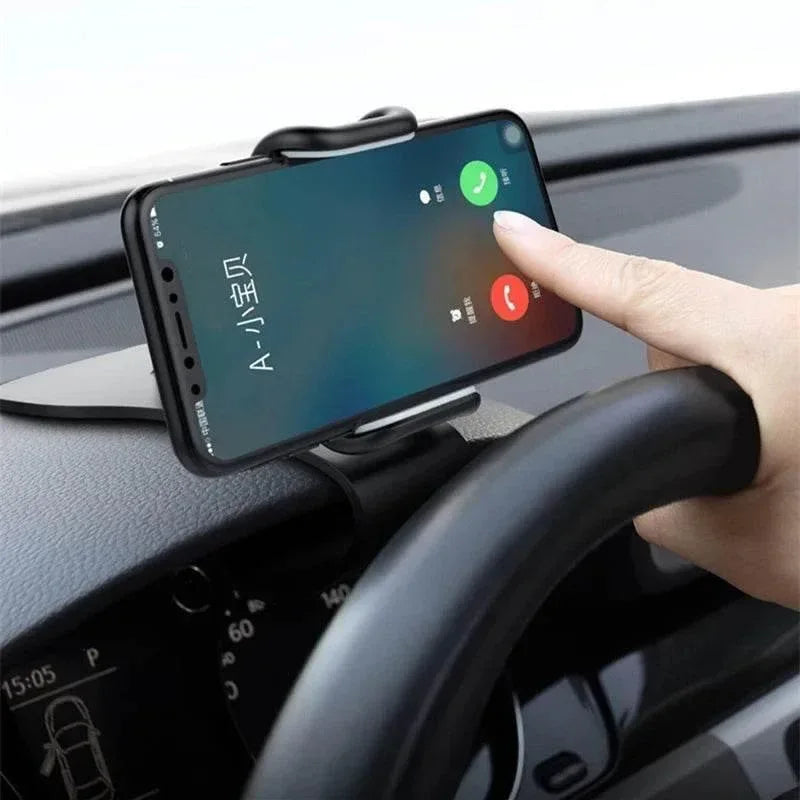 360° Rotatable Car Phone Holder – Universal Dashboard & Windshield Mount Stand