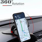 360° Rotatable Car Phone Holder – Universal Dashboard & Windshield Mount Stand