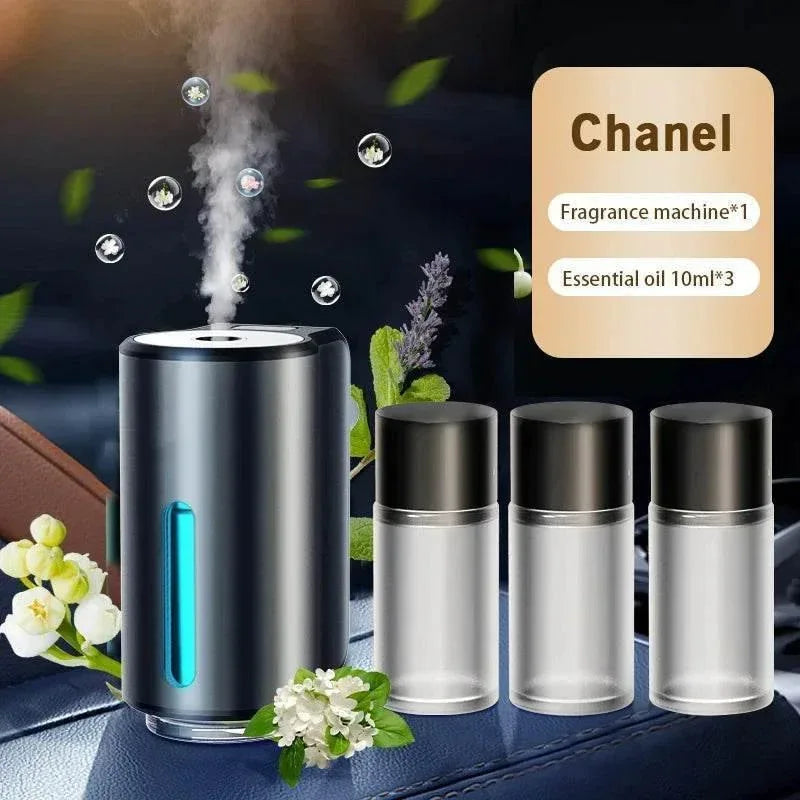 Car Air Vent Aroma Diffuser & Humidifier – Mist Air Freshener for Odor Removal