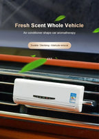 Solar Powered Car Air Freshener Diffuser AC Vent Aromatherapy Ornament