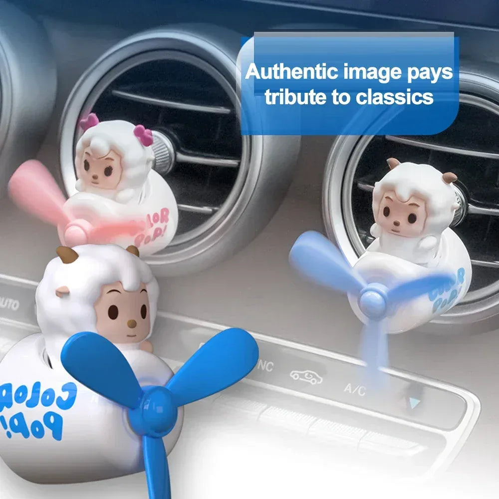 AutoPro DIY Perfume Pilot Bear Vent Clip Car Air Freshener Diffuser