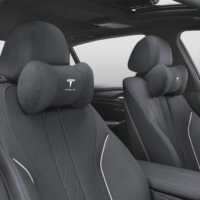 Tesla Suede Headrest Pillow