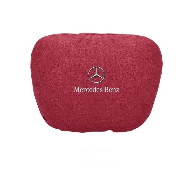 Mercedes Benz Neck Pillow & Lumbar Support Cushion