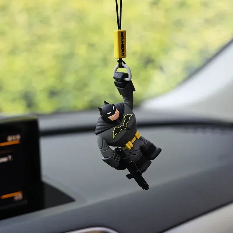 Batman/Superman & Spider-Man Car Rearview Mirror Ornament