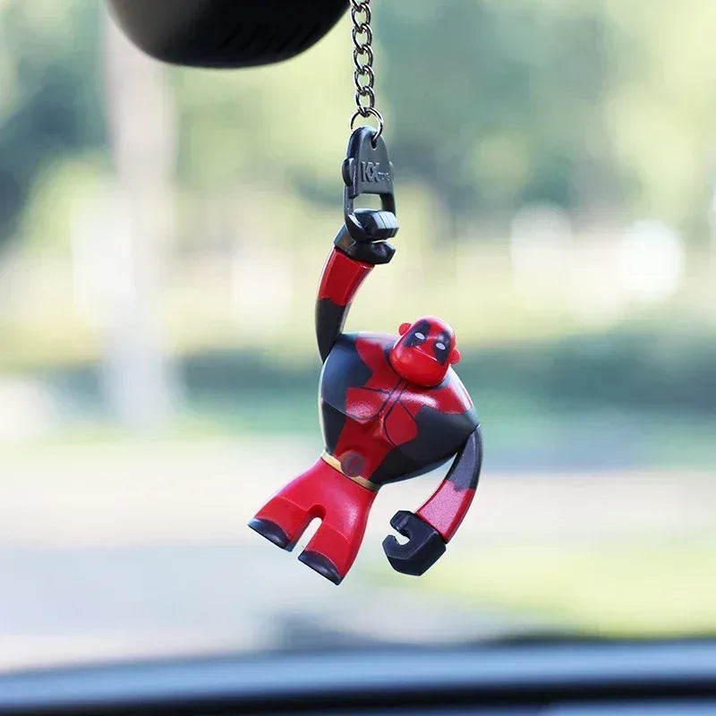 Batman/Superman & Spider-Man Car Rearview Mirror Ornament