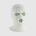 3-Hole Funny Car Seat Headrest Cover – Full Face Ski Mask Design