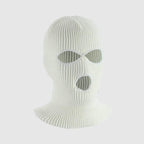 3-Hole Funny Car Seat Headrest Cover – Full Face Ski Mask Design