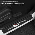 Hello Kitty Leather Car Door Sill Protector Anti-Scratch Stickers
