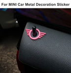 MINI Cooper Door Lock Button Decoration Sticker