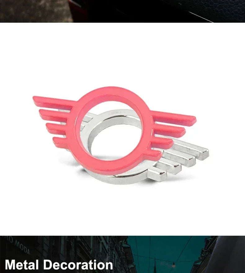 MINI Cooper Door Lock Button Decoration Sticker