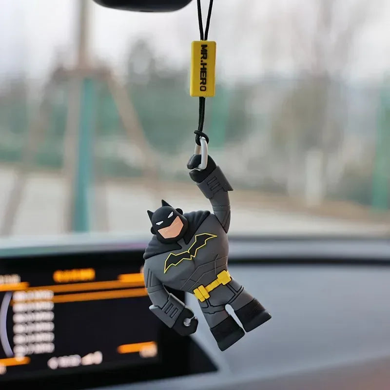 Batman/Superman & Spider-Man Car Rearview Mirror Ornament