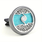 Refillable Car Air Freshener Vent Clip with 10 Pads