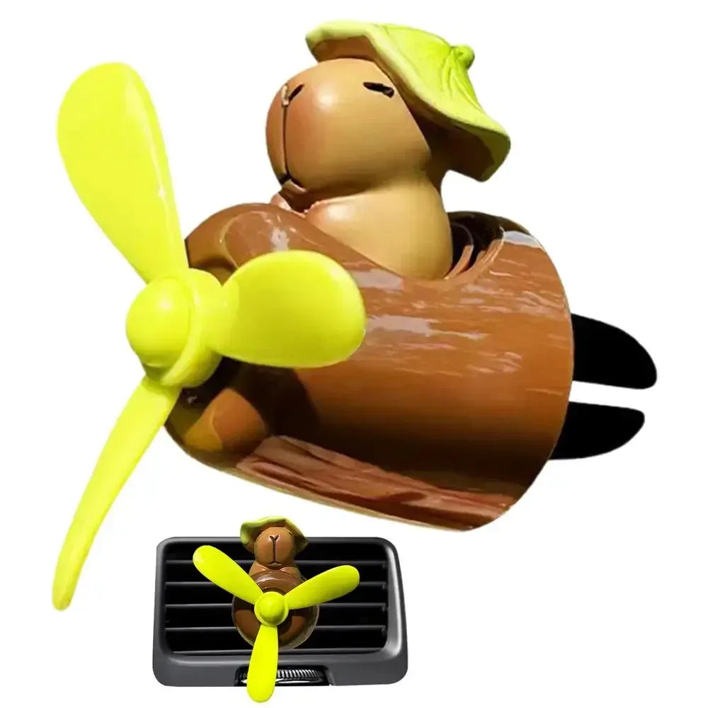 AutoScent Capybara Pilot Car Vent Aromatherapy Diffuser Air Freshener