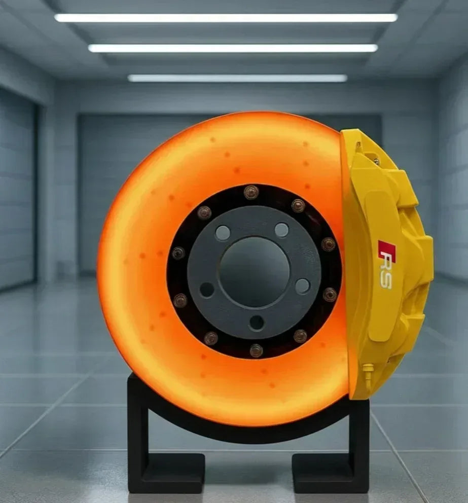Car Brake Disc LED Light Rotating Wheel Hub Ambient Lamp