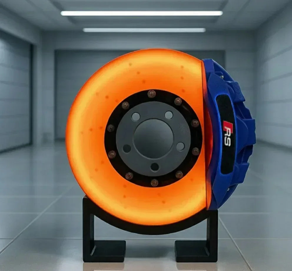 Car Brake Disc LED Light Rotating Wheel Hub Ambient Lamp