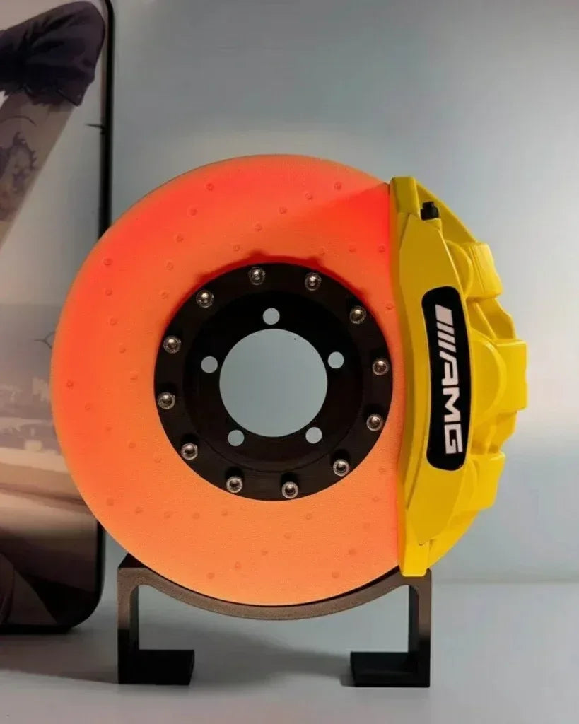 Car Brake Disc LED Light Rotating Wheel Hub Ambient Lamp