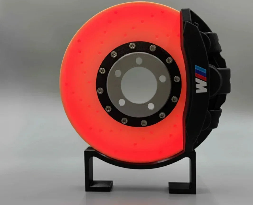 Car Brake Disc LED Light Rotating Wheel Hub Ambient Lamp