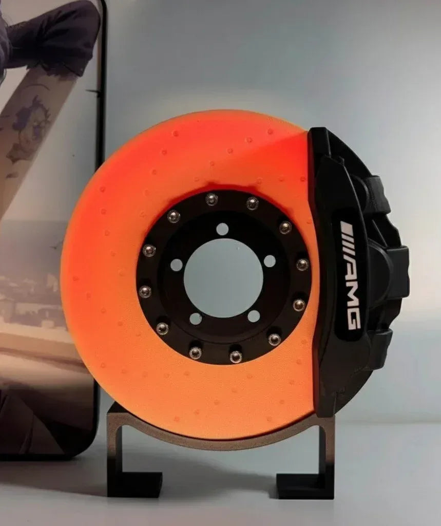 Car Brake Disc LED Light Rotating Wheel Hub Ambient Lamp