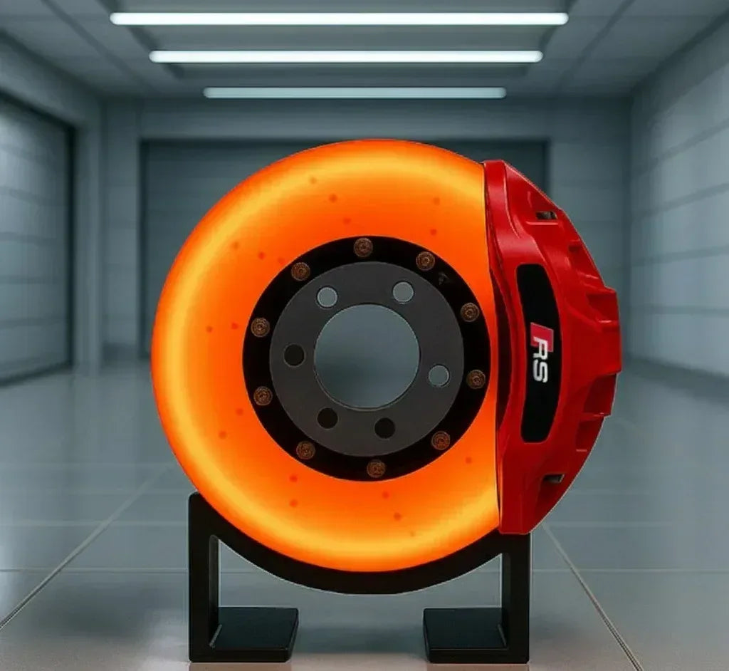 Car Brake Disc LED Light Rotating Wheel Hub Ambient Lamp