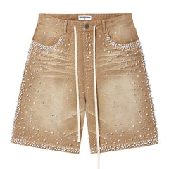 Vale Forever Sand Storm Jorts 'Tan'