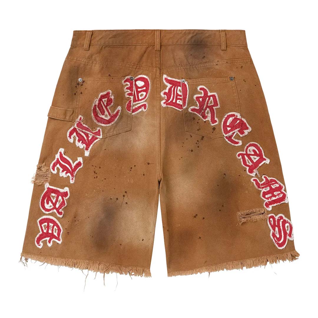 Vale Forever Workshop Jean Shorts Brown